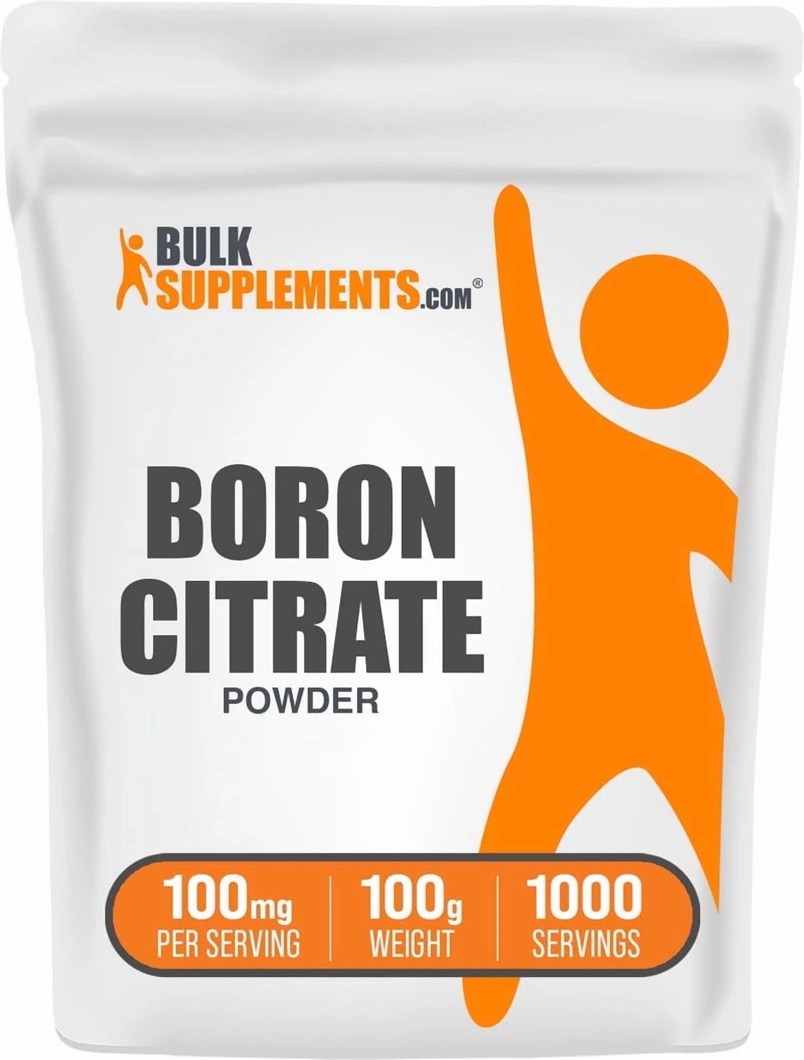 Bulksupplements Boron Citrate Powder - about 100Mg per Serving - 100 Grams (3.5 Oz)